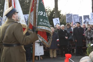 Obchody Narodowego Dnia Pamięci Żołnierzy Wyklętych, Cmentarz Powązkowski, Kwatera „Ł” / 1.03.2014